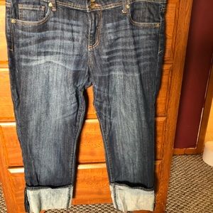 KUT straight leg capris